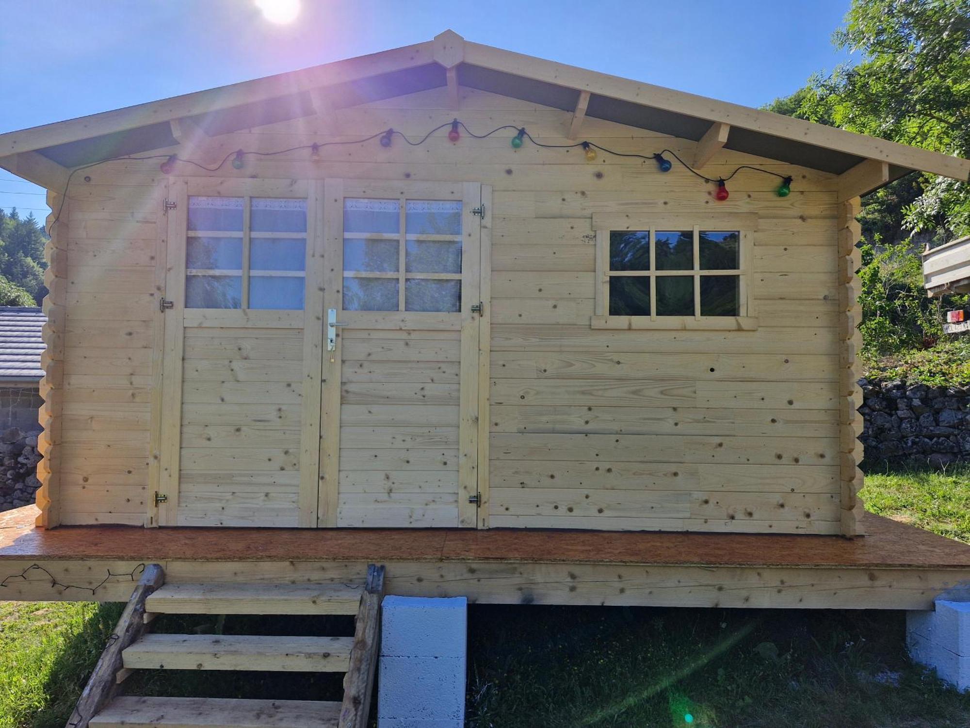 La Cabane Des Lucioles Saint-Julien-Boutieres Eksteriør billede