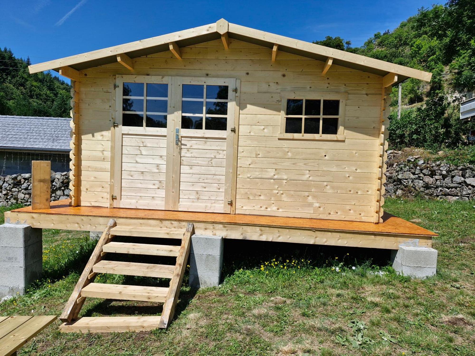 La Cabane Des Lucioles Saint-Julien-Boutieres Eksteriør billede